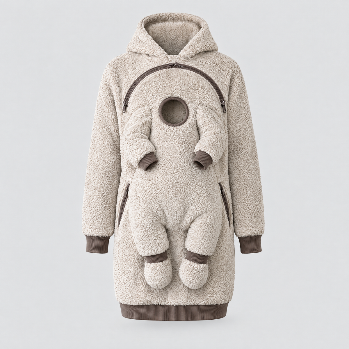 NuzzleNest™ Baby Cuddle Hoodie
