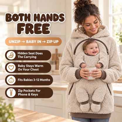 NuzzleNest™ Baby Cuddle Hoodie
